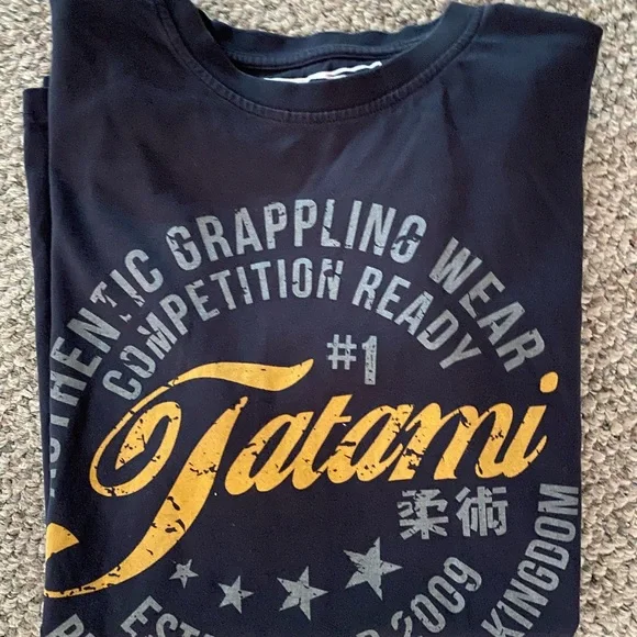 Tatami Fightwear Mens T-shirt
Graphic logo  Size Large Short sleeves Cotton - Picture 4 of 6